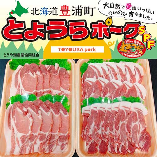 【配送先／北海道内限定（離島不可）・送料無料】とようらポーク SPF豚焼肉セット